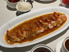 蒜蓉粉丝蒸斑节虾-钱塘花园·宁波菜