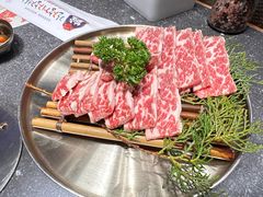 -草家酱蟹炭火烤肉店(珲春南路二店)