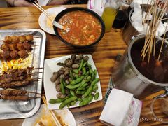 煮毛豆-京朋串屋·烧烤(望京西路总店)