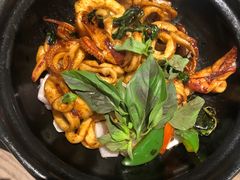 九层塔酱爆东山小管-四道菜·福建菜馆(新街口金鹰店)