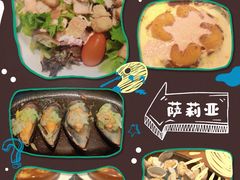 明太子面包虾多利亚饭-萨莉亚意式餐厅(浦江万达广场店)