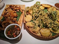 香煎野菜拼-俏香傣·德宏风味餐厅(万宏路店)