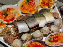 -围炉肉舍•炭烤活鳗•丹东海鲜烤肉(步行街店)