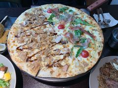 意大利帕尔马火腿披萨-机器人火炉披萨