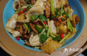 Stone Bamboo Ear Stir-Fried with Pork