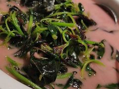 皮蛋煮苋菜-筒子骨炖黄鸭叫·許家故事(凯德广场店)