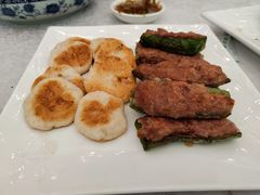 煎酿辣椒-畔山酒店中餐厅