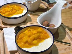 芒果双皮奶-炖物24章·顺时轻养茶(杭州保利时光里店)