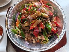 铁板孜然羊肉-伊祥·敦煌楼