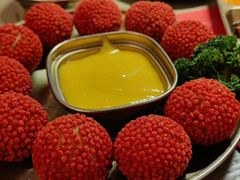 山药榴莲球-西塔老太太泥炉烤肉(温州首店万象城黑金店)