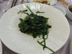 有机菠菜炒紫菜-喜鼎海胆水饺(平安金融中心店)