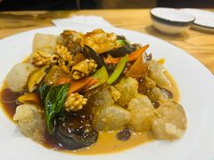 渔村三鲜焖子-小船渔村•大连菜•大连焖鱼(明泽街店)