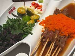 柳喜辣鱼籽生牛-柳喜辣·烧烤酒局(跃进总店)