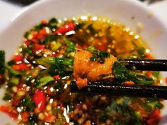 香菜牛肉-燃尖儿自助串串火锅(新业广场店)