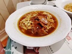 沙爹牛肉炒蛋面-翠华餐厅(百老汇店)