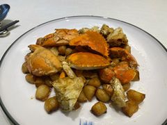 豆酱焗蟹-潮林府私房菜