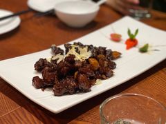 黑蒜子牛肉粒-陆壹捌餐厅(五大道店)