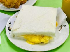 芝士火腿蛋三文治-胜利茶餐室