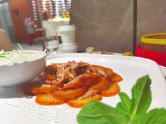 鸭肉卷饼-味+新京宴·烤鸭·北京菜(创意谷店)
