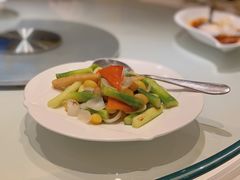 淮山银杏炒幼芦笋-利苑酒家(华熙国际店)