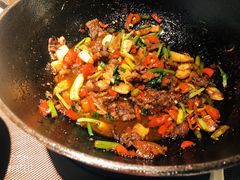 小炒黄牛肉-小隐人家(乐松店)