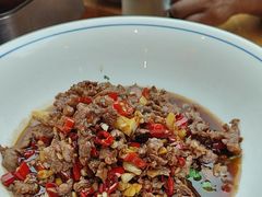 小炒黄牛肉-渔悦潇湘·酸菜煮鱼(岳麓山店)