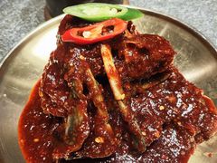 -草家酱蟹炭火烤肉店(珲春南路一店)