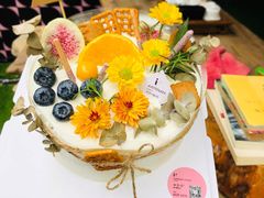 喜上眉梢森系动物奶油水果蛋糕-艾加柒克蛋糕茶歇甜品台(春熙路店)