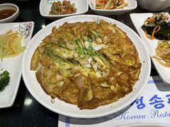 海鲜葱饼-青松馆韩国料理(香港中路佳世客店)