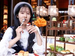 龙井椰香热情果杯龙井司康-杭州久泰饭店·摩卡花园