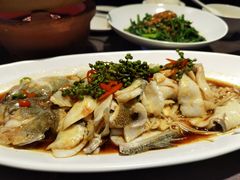 鲜花椒煮鲈鱼-汤城小厨•粤菜•靓汤(苏州街店)