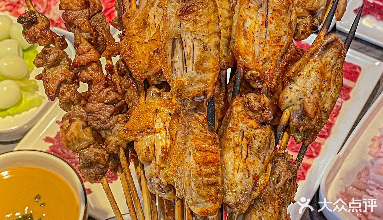 杭州首家铜锅涮肉烧烤【自助】餐厅 都给我拼命吃❗️❗️