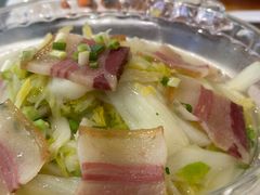 咸肉蒸娃娃菜-龙井壹号·茶缘山景宴(龙井村店)