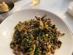 雪菜牛肉丝-食光慢宴·安吉土菜馆