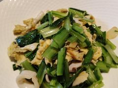 小白菜鱿鱼炒鸡蛋-有喜胶东小馆(太申祥和店)
