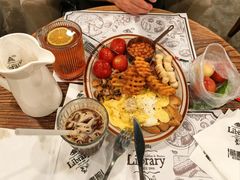 主厨推荐早午餐-藏书馆咖啡LibraryCoffee·Bistro(牡丹园店)