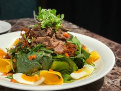 香烤牛柳温泉蛋沙拉-Lets burger非常汉堡·环球风味(蓝色港湾店)