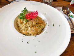 虾仁牛肝菌烩饭-蓝瓶子BlueBottle(东瓯智库店)