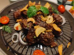 青芥香蒜牛肉粒-唐廊烤鸭店(工体店)
