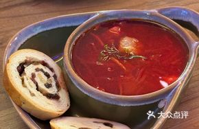 Borscht with Black Bread