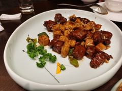 黑椒鲍鱼菇雪花牛-佘山世茂艾美·御珍轩中餐厅
