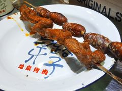 羊肉串-马路牙子地桌烤肉(工体店)