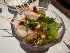 捞汁蚝肉-蚝堡海鲜·威海菜·海肠捞饭·烧烤·亚洲吃蚝公司(幸福门店)