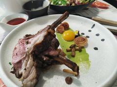 香煎小羊排配普罗旺斯炖菜-娜娜家·Nana's restaurant(国金汇店)