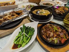 白灼芥兰-国人川菜(李家村建东街店)
