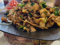 炒烤羊肉-老舅老蒙肉饼非遗店(一店)