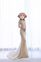 点击看大图 鱼尾-MANLI BRIDAL婚纱