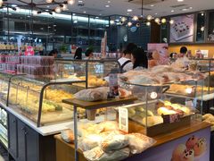 面包甜点陈列柜-面包新语(上地华联店)