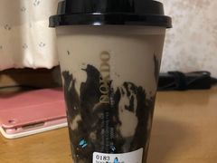 黑金麻薯奶茶-多克多蒸气茶DOKDO(鼓楼绿地店)