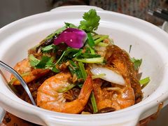 粉丝大虾煲-金椰壳· 大厨新加坡菜(壹方城店)